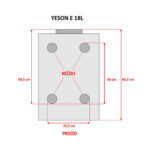 Autoklaw serii E 18L BLACK LED - obrazek 3