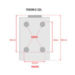 Autoklaw serii E 22L BLACK LED - obrazek 3