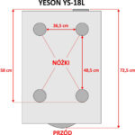 Autoklaw serii YS 18L Silver - obrazek 8